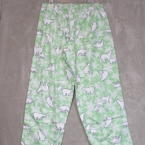 NWT Joe Boxer Flannel 2 Pc Pajama Set Women’s Green Animal Print Long Sleeve XL - Picture 9 of 11